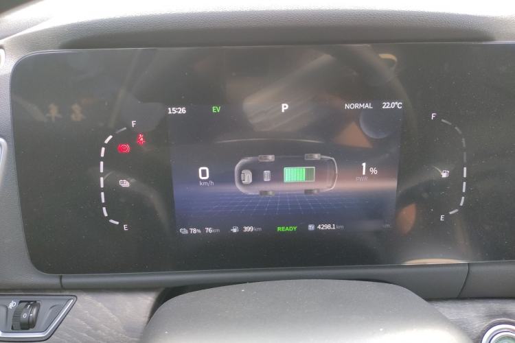 Used Landian E5 2023 1.5L DE-i 100KM Enjoyment Version 5 Seats Instrument Cluster