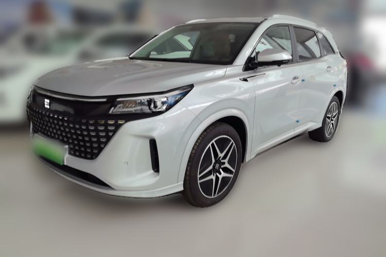 Used Landian E5 2023 1.5L DE-i 100KM Zhenxiang Edition 7-Seater Front Left 45 Deg