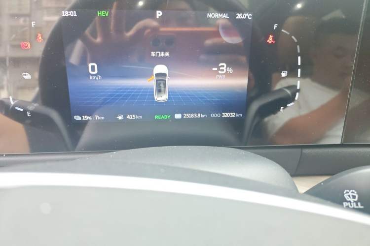 Used Landian E5 2023 1.5L DE-i 100KM Zhenxiang Edition 5-seater Odometer Close Up