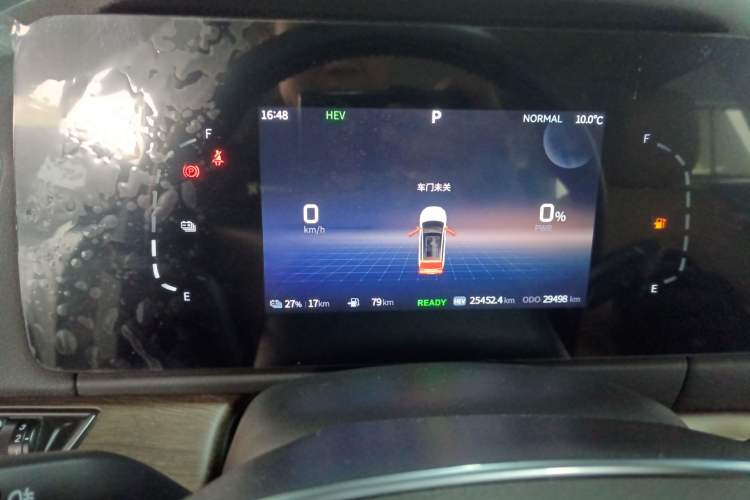Used Landian E5 2023 1.5L DE-i 100KM Zhenxiang Edition 7-Seater Instrument Cluster