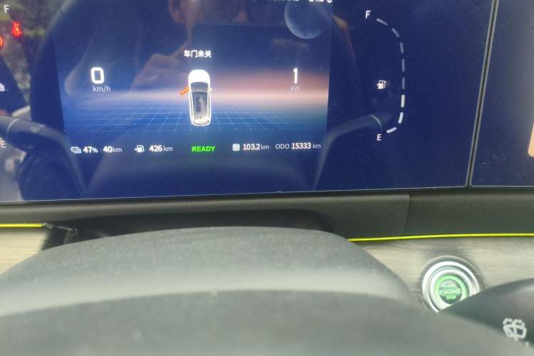 Used Landian E5 2023 1.5L DE-i 100KM Zhenxiang Edition 5-seater Odometer Close Up