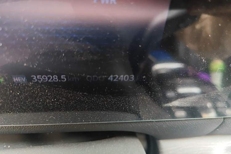Used Landian E5 2023 1.5L DE-i 100KM Comfort Edition 7-Seater Odometer Close Up