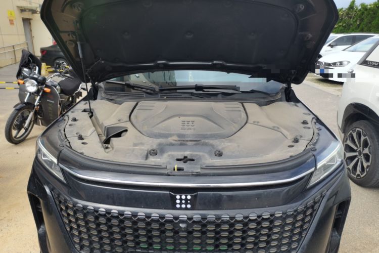 Used Landian E5 2024 Honor Edition 100KM Deluxe 7-Seater Engine Bay