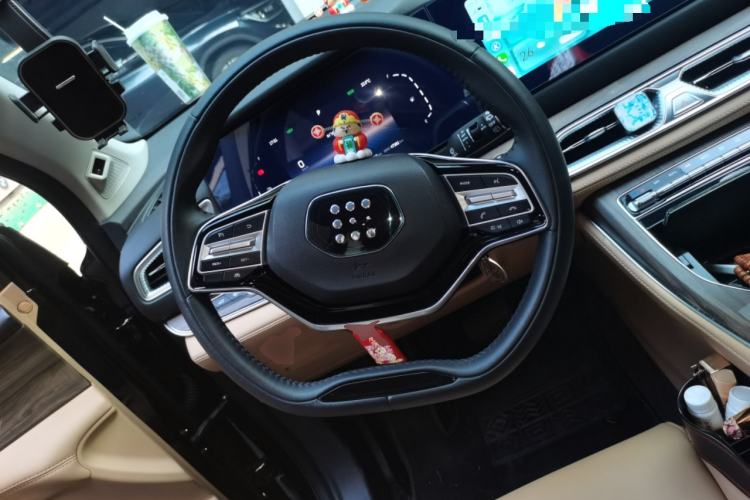 Used Landian E5 2024 Honor Edition 100KM Premium Model 7 Seats Steering Wheel