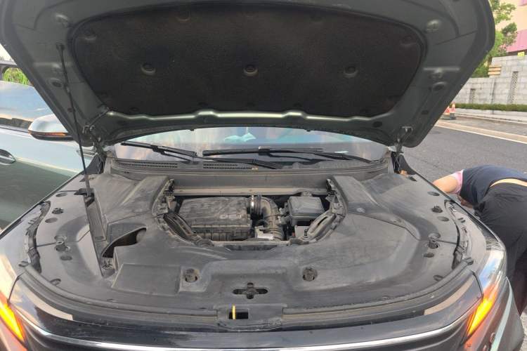Used Landian E5 2024 Honor Edition 100KM Comfort Model 7 Seats Engine Bay