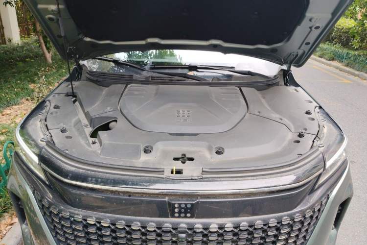 Used Landian E5 2024 Honor Edition 100KM Comfort Model 7 Seats Engine Bay