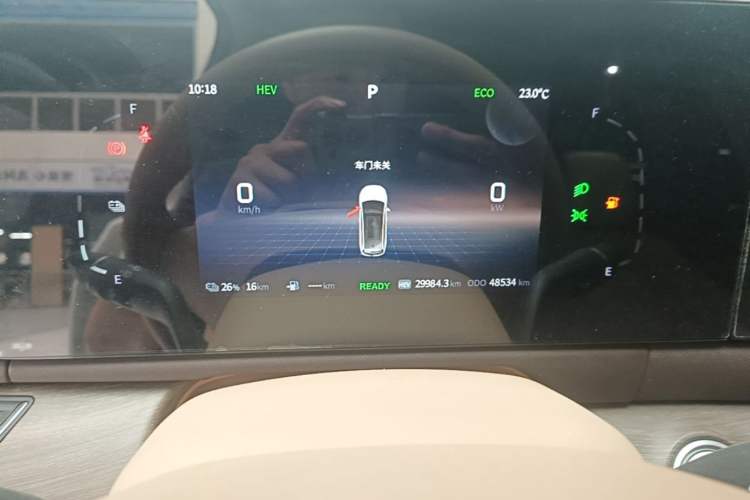 Used Landian E5 2024 Honor Edition 100KM Premium Model 7 Seats Instrument Cluster