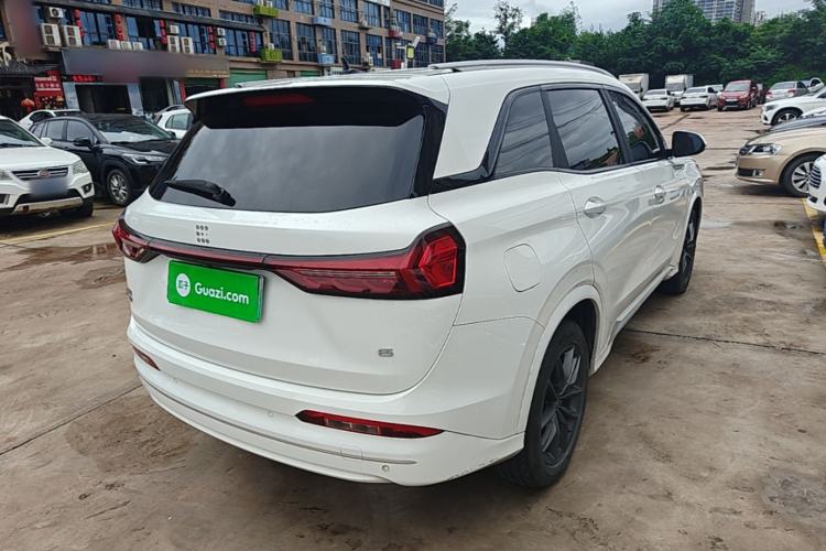 Used Landian E5 2024 Honor Edition 100KM Deluxe 7-Seater Rear Right 45 Deg