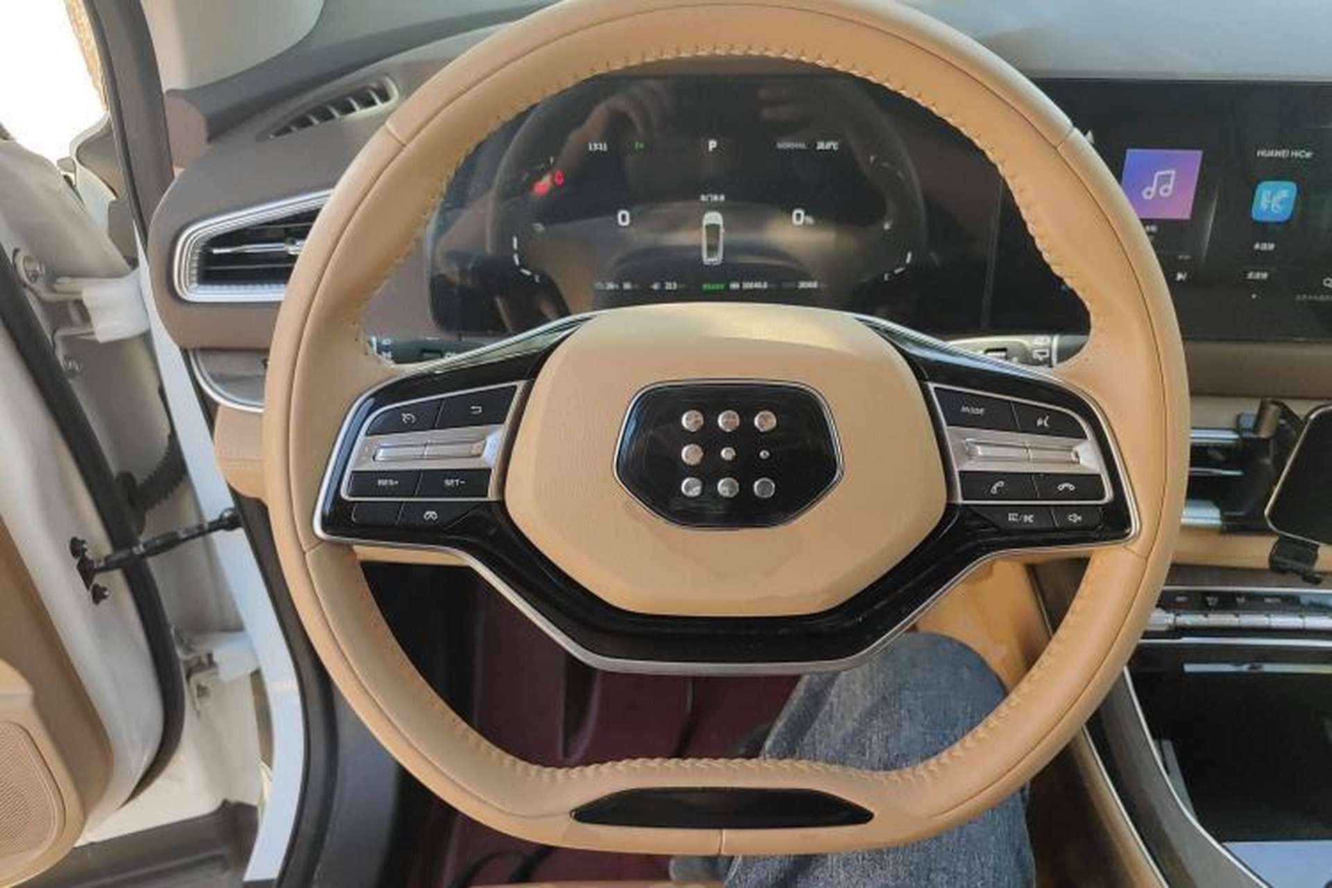 Used Landian E5 2024 Honor Edition 100KM Deluxe 7-Seater Steering Wheel
