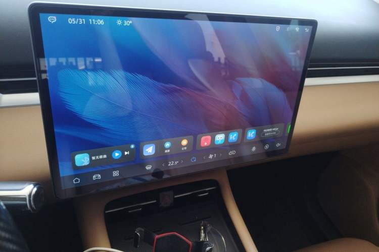 Used Landian E5 PLUS 2025 165 km Long-Range Version 7 Seats Audio And AC Panel