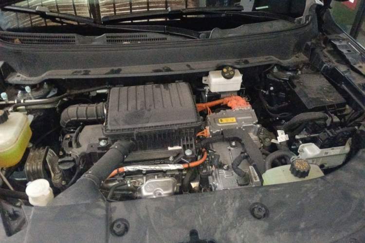 Used Landian E5 PLUS 2025 165 km Long-Range Version 7 Seats Engine Bay