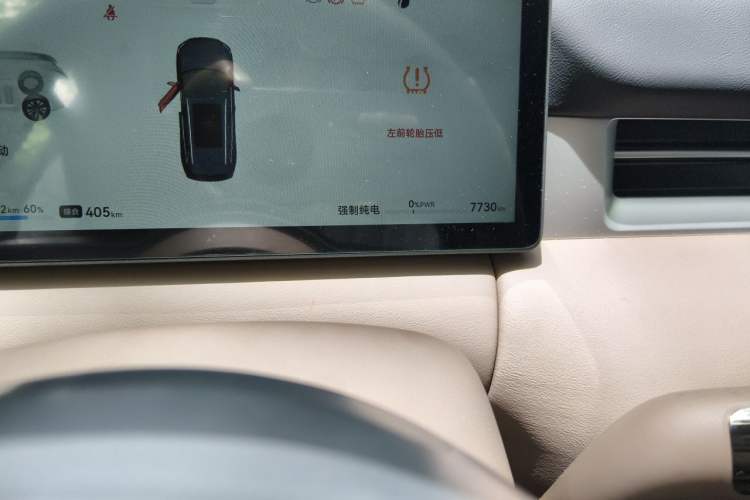 Used Landian E5 PLUS 2026 Model 230km Ultra-Long-Range Version Ultra 7-seater Odometer Close Up