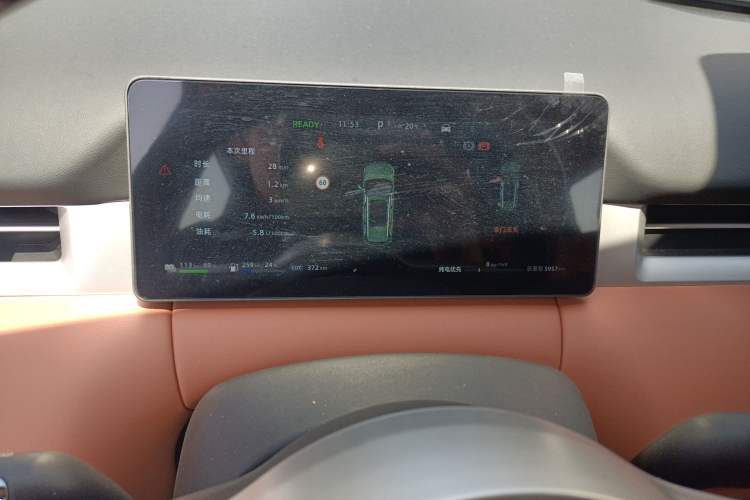Used Landian E5 PLUS 2026 Model 165km Long-Range First-Adoption Version Ultra 7-seater Instrument Cluster