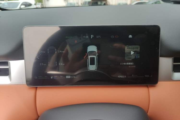 Used Landian E5 PLUS 2026 Model 230km Ultra-Long-Range Version Ultra 7-seater Instrument Cluster