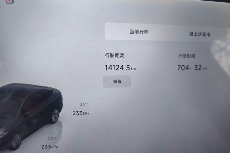 Used Leapmotor B01 2025 650 LiDAR Edition Odometer Close Up