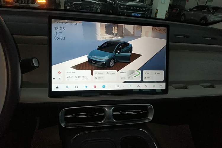 Used Leapmotor B01 2025 550 LiDAR Edition Audio And AC Panel