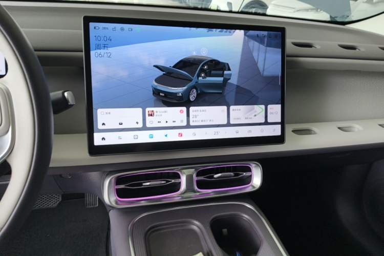 Used Leapmotor B01 2025 550 LiDAR Edition Audio And AC Panel