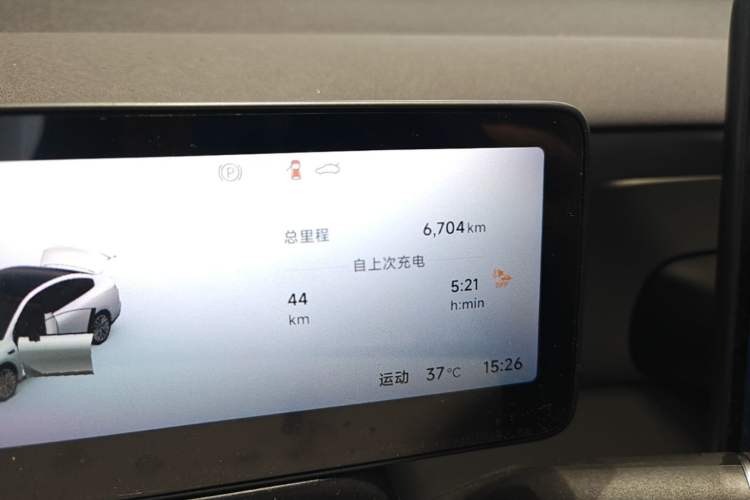 Used Leapmotor B01 2025 550 LiDAR Edition Odometer Close Up