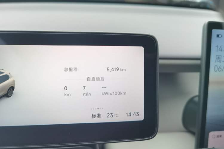 Used Leapmotor B10 2025 510 LiDAR Version Odometer Close Up
