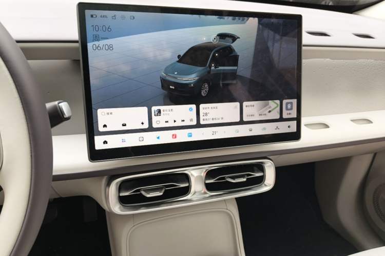 Used Leapmotor B10 2025 510 LiDAR Version Audio And AC Panel