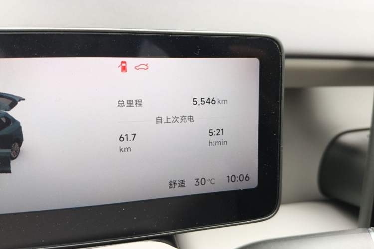 Used Leapmotor B10 2025 510 LiDAR Version Odometer Close Up