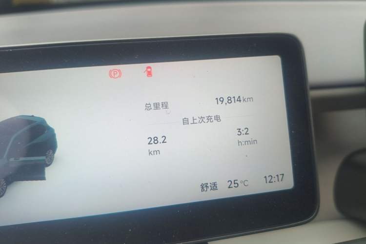 Used Leapmotor B10 2025 510 LiDAR Version Odometer Close Up