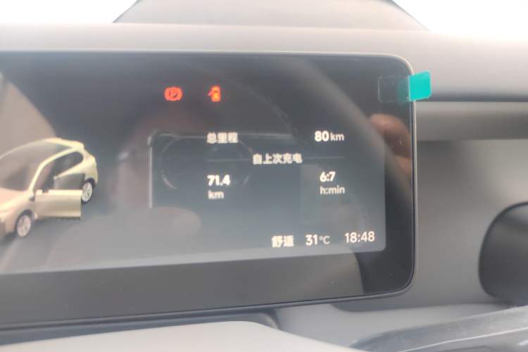 Used Leapmotor B10 2025 600 LiDAR Version Odometer Close Up