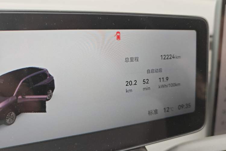 Used Leapmotor B10 2025 510 Joyful Edition Odometer Close Up