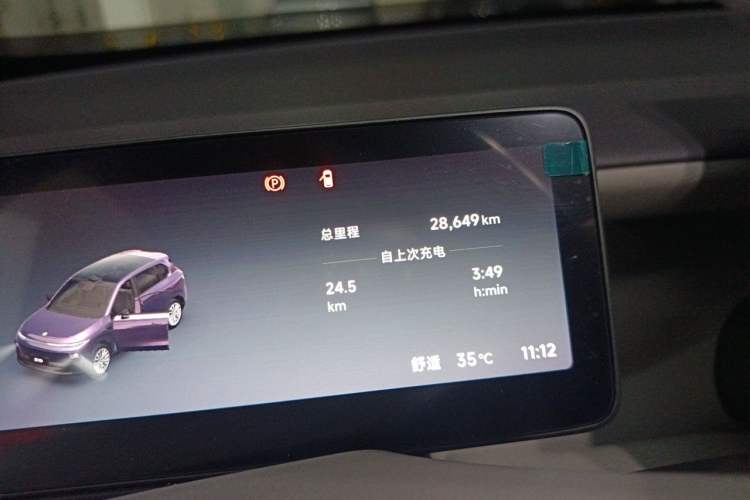 Used Leapmotor B10 2025 510 LiDAR Version Odometer Close Up