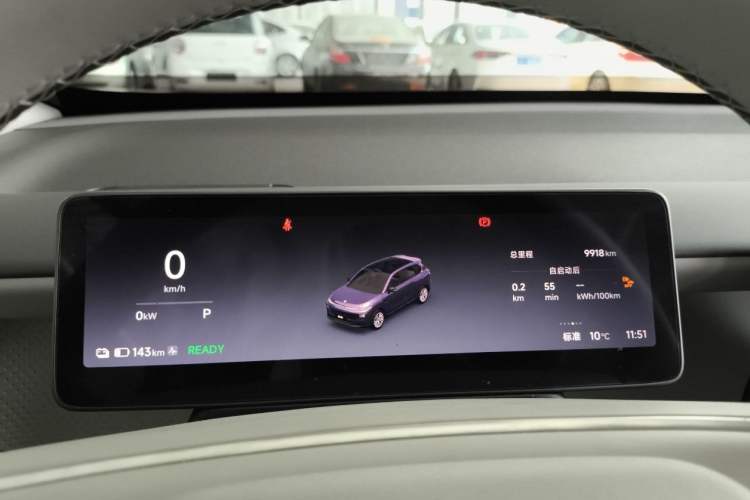 Used Leapmotor B10 2025 510 LiDAR Version Odometer Close Up