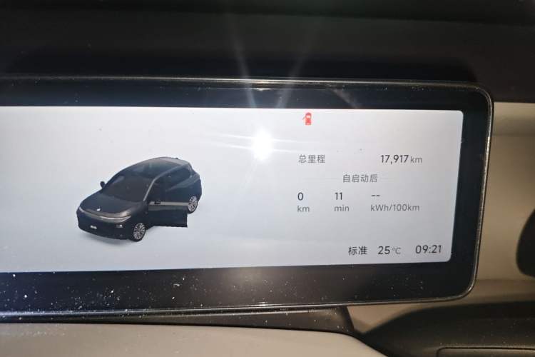 Used Leapmotor B10 2025 510 LiDAR Version Odometer Close Up