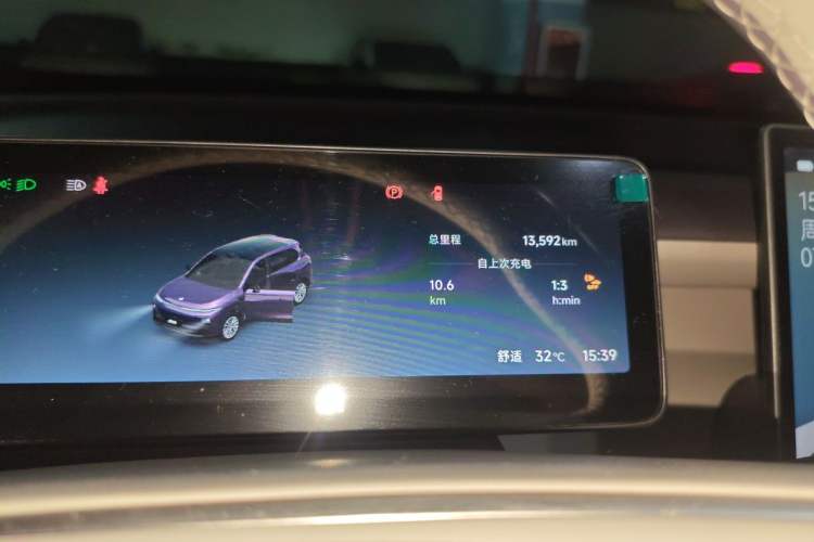 Used Leapmotor B10 2025 510 LiDAR Version Odometer Close Up