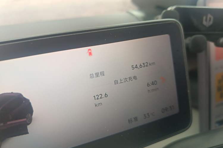 Used Leapmotor B10 2025 510 LiDAR Version Odometer Close Up