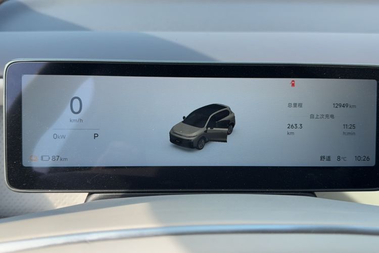 Used Leapmotor B10 2025 510 Joyful Edition Odometer Close Up