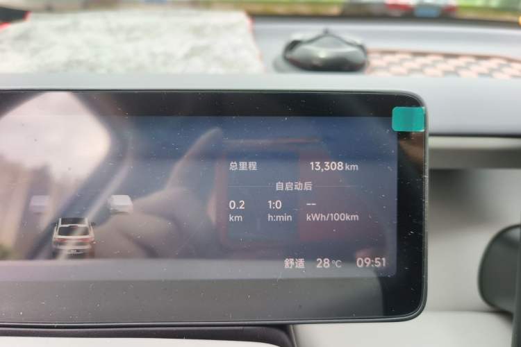 Used Leapmotor B10 2025 510 Joyful Edition Odometer Close Up