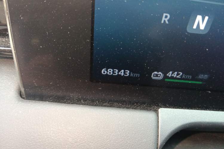 Used Leapmotor C01 2022 Four-Wheel Drive Dual-Motor Performance Version Odometer Close Up