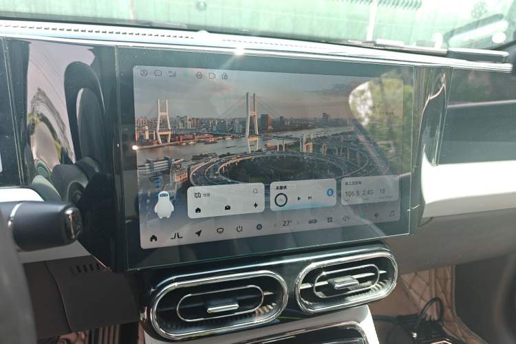 Used Leapmotor C01 2022 Rear-Drive Long-Range Version Audio And AC Panel