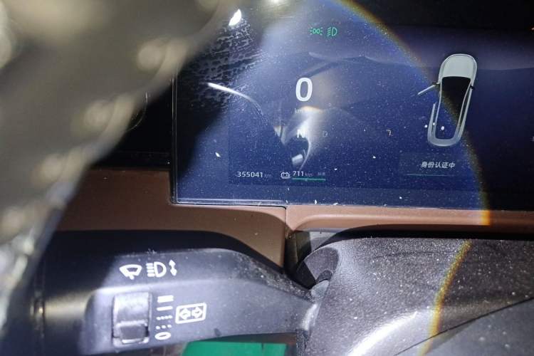 Used Leapmotor C01 2022 Rear-Drive Ultra-Long Range Version Odometer Close Up