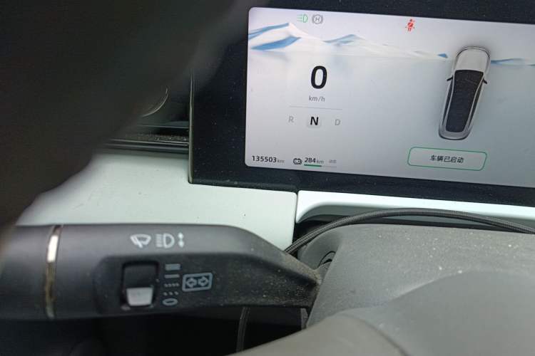 Used Leapmotor C01 2022 Four-Wheel Drive Dual-Motor Performance Version Odometer Close Up