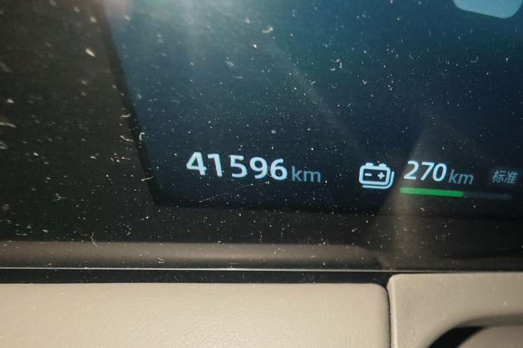 Used Leapmotor C01 2022 Rear-Drive Standard Range Version Odometer Close Up