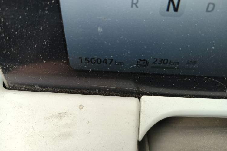 Used Leapmotor C01 2022 Rear-Drive Long-Range Version Odometer Close Up