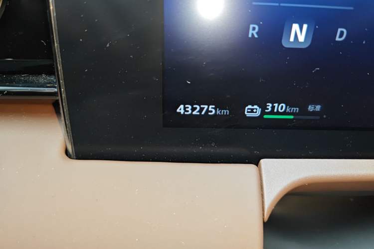 Used Leapmotor C01 2023 606 Smart Edition Odometer Close Up