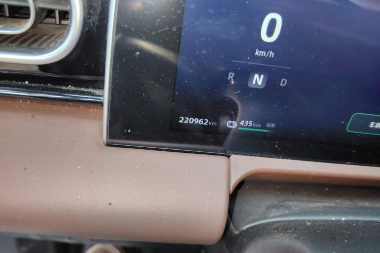 Used Leapmotor C01 2023 525 Comfort Edition Odometer Close Up