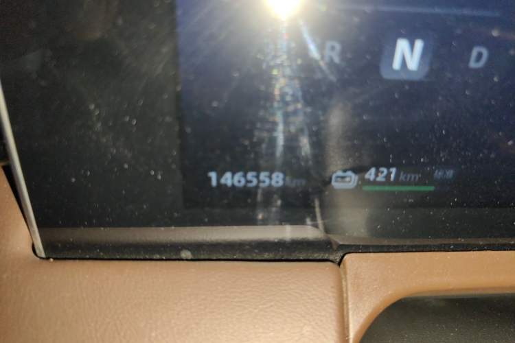 Used Leapmotor C01 2023 525 Comfort Edition Odometer Close Up