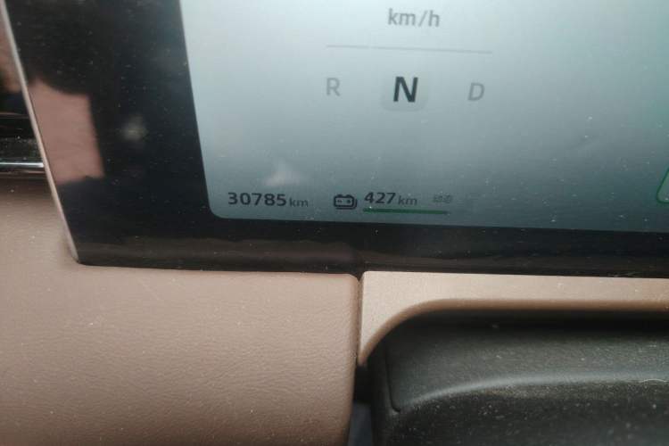 Used Leapmotor C01 2023 525 Comfort Edition Odometer Close Up