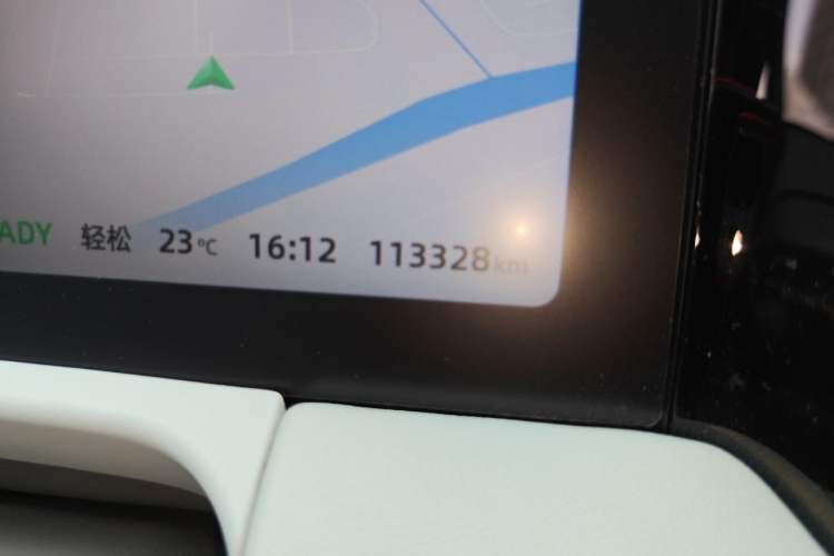 Used Leapmotor C01 2023 Extended-Range 316 Comfort Edition Odometer Close Up