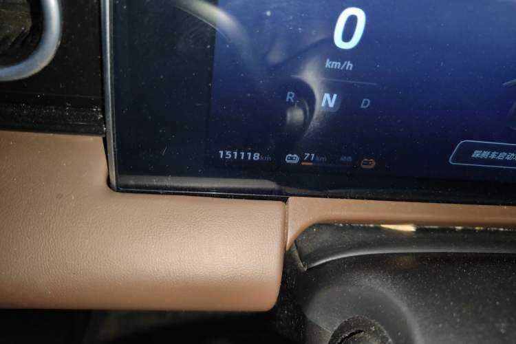 Used Leapmotor C01 2023 525 Comfort Edition Odometer Close Up