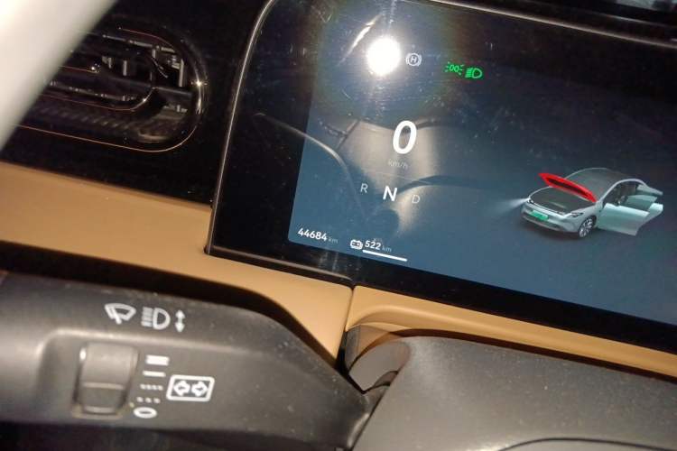 Used Leapmotor C01 2023 525 Comfort Edition Odometer Close Up