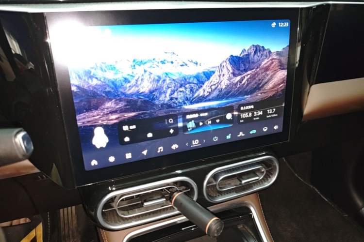 Used Leapmotor C01 2023 525 Comfort Edition Audio And AC Panel