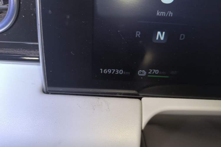 Used Leapmotor C01 2023 525 Comfort Edition Odometer Close Up